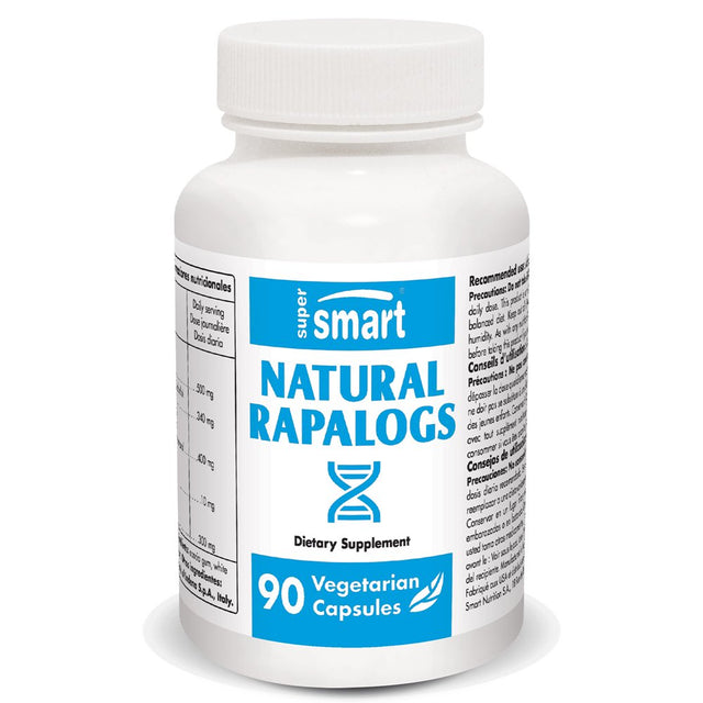 Supersmart - Natural Rapalogs - with Egcg, Trans-Reservatrol, Fisetin - anti Aging Supplement - Longevity & Cells Health | Non-Gmo - 90 Vegetarian Capsules