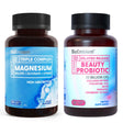 Bioemblem Magnesium Glycinate, Malate, Citrate Complex and Beauty Probiotics for Women