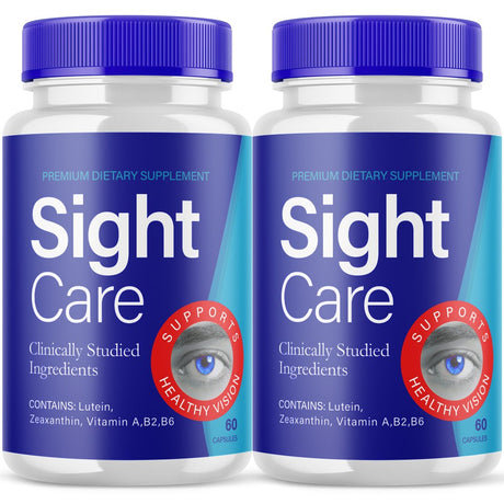 (2 Pack) Sight Care - Revolutionary Advanced Vision Matrix Formula - Supports Healthy Vision - Dietary Supplement for Eyes Sight - 120 Capsules