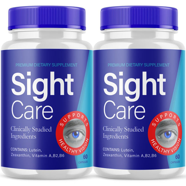 (2 Pack) Sight Care - Revolutionary Advanced Vision Matrix Formula - Supports Healthy Vision - Dietary Supplement for Eyes Sight - 120 Capsules