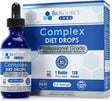 Complex Diet Drops – Best Natural Weight Management Drops for Men and Women (1 Bottle, 2 Fl Oz)