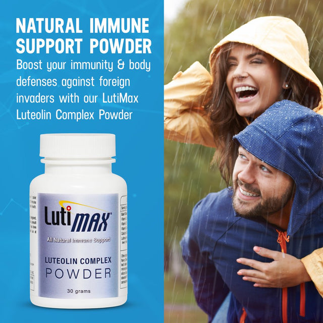 Lutimax Luteolin Complex Powder W/ Rutin 30 Gm - Supplement for Brain & Immune Support