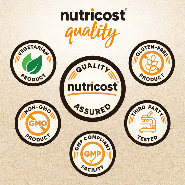 Nutricost Organic Vegan Meal Replacement Shake Powder (Chocolate) - Certified USDA Organic, Vegan, and Gluten Free