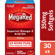 Megared Superior Omega-3 Krill Oil, 350Mg, 30Ct