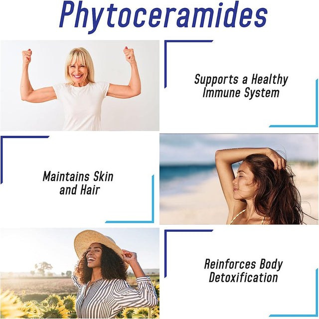 We like Vitamins Phytoceramides Supplement anti Aging Skincare Hydration 200 Capsules