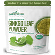 Alovitox Ginkgo Biloba Organic Leaf Powder | Supports Aging, Memory, Focus, Mood Stability, Concentration – Pure 100% Natural, Vegan, Non GMO & USDA Certified 8 Oz