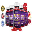 (5 Pack) Elite Keto ACV Gummies 1000MG Dietary Supplement 300 Gummys