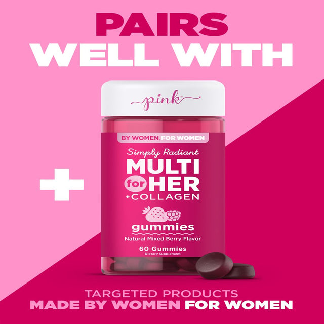 Pink Women'S - Melatonin Gummies 10Mg, Mixed Berry Flavor, 70Ct