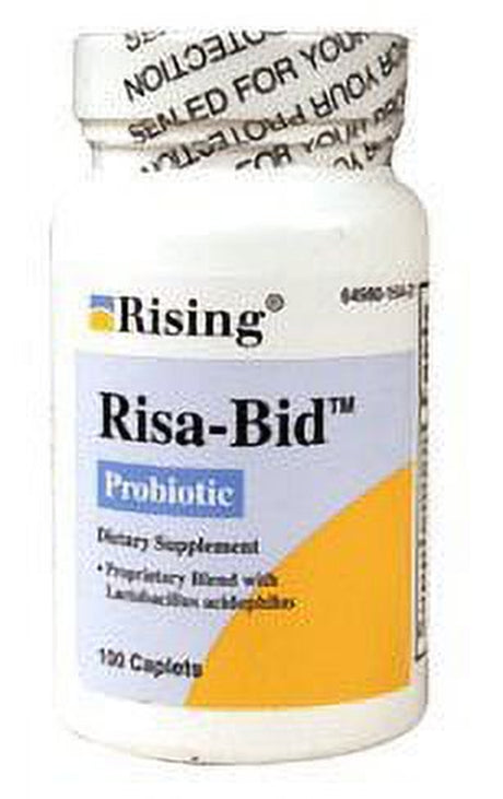 Rising Risa-Bid Probiotic Caplets 100 Ea