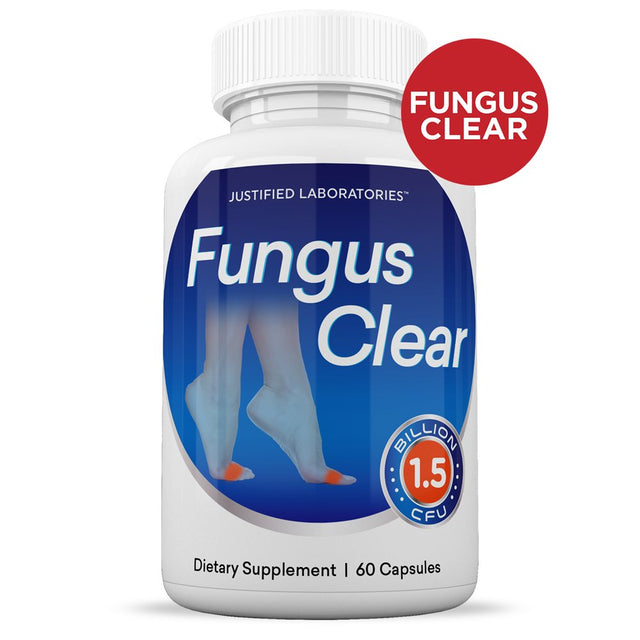 (2 Pack) Fungus Clear Probiotic 1.5 Billion CFU Supplement Pills Toenail Fungus Treatment 120 Capsules