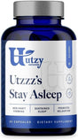 Stay Asleep | Natural Sleep Supplement with 5-HTP, GABA, Theanine, & Hops Extract | 30 Servings