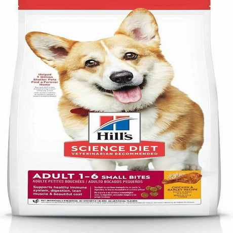 Hill'S Science Diet Adult Small Bites Chicken & Barley Recipe Dry Dog Food, 35Lb