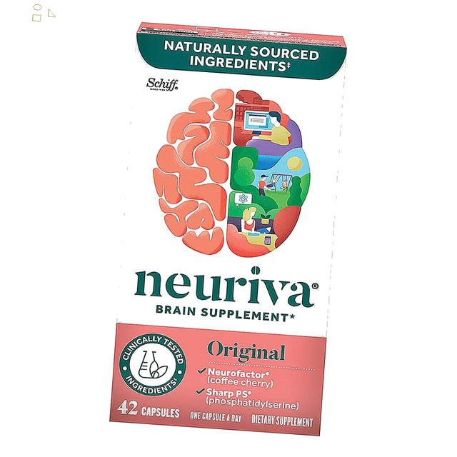 Neuriva Brain Health Supplement Original, 42 Capsules