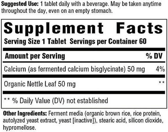 Megafood Calcium & Magnesium 60 Tabs