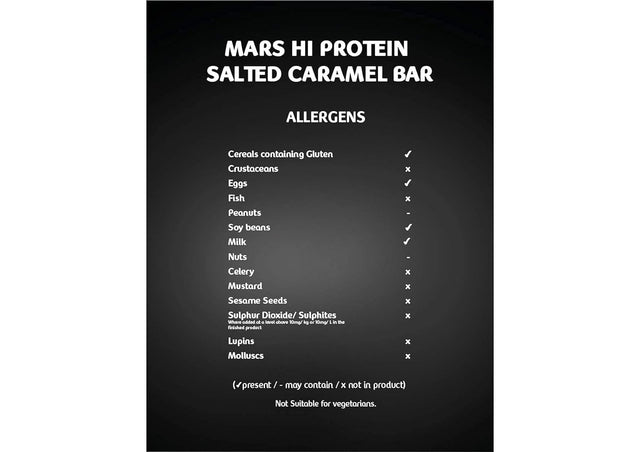 Mars Hi Protein Bar (12 X 59G) - Salted Caramel