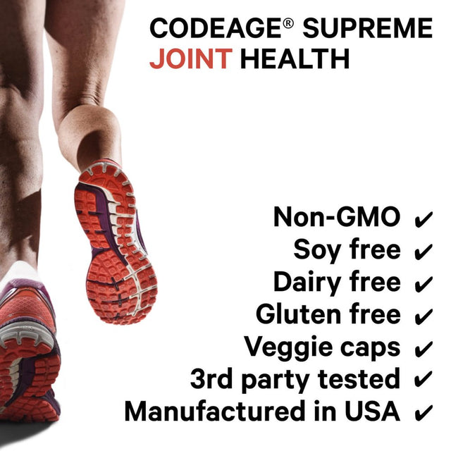 Codeage Supreme Joint Health, UC-II Collagen Capsules Type II, Non-Gmo, 60 Count