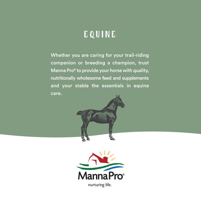 Manna Pro Simply Flax for Horses | Omega-3 Fatty Acids | 8 Pounds