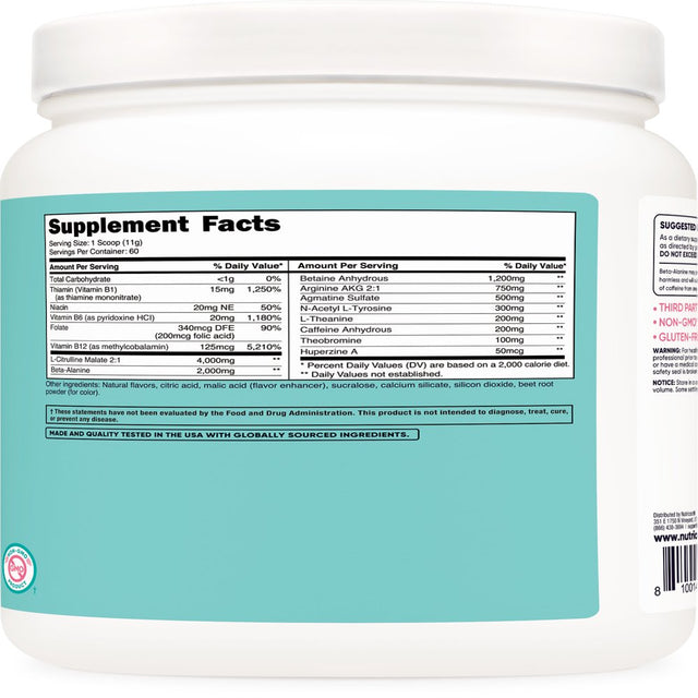 Nutricost Pre-Workout Powder for Women, Watermelon, 60 Servings, Supplement