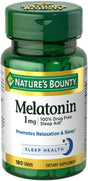 Nature'S Bounty Melatonin 1 Mg, 180 Tablets