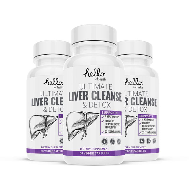 Complete Liver Support and Detox Cleanse Natural Liver Detox with Milk Thistle, Dandelion Extract, Artichoke, and Beet Root Â Liver Cleanse for Men and Women - 30-Day Cleanse (180 Capsules)