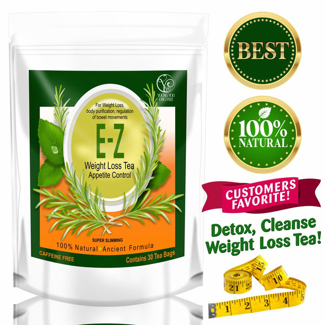 E-Z Detox Diet Tea: Fat Burner. Appetite Suppressant. Fast Weight Loss and Body Cleanse