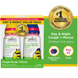 Zarbee’S Kids Cough + Mucus Day/Night with Honey, Ivy Leaf, Zinc & Elderberry, Mixed Berry, 2X4Fl Oz