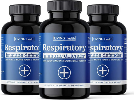 Respiratory Lung Cleanse & Detox. Support Health Lung against Airborne Virus Support Respiratory Health and Better Breath. 60 Capsule - Made in GMP Certified Facility.