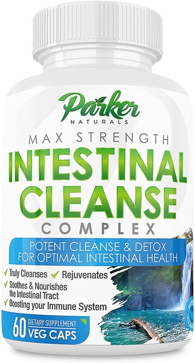 Intestinal Cleanse for Adults 60 Count. Extra Strength with Black Walnut Hull, Wormwood, Echinacea. May Aid Ones Intestinal Health in the Right Direction.