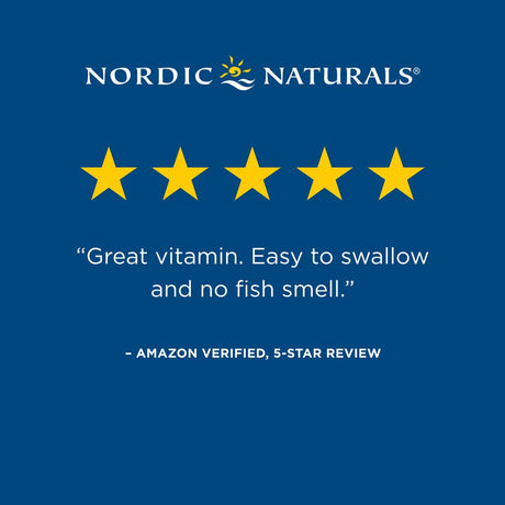 Nordic Naturals Omega-3D Softgels, EPA & DHA, Lemon, 60 Ct