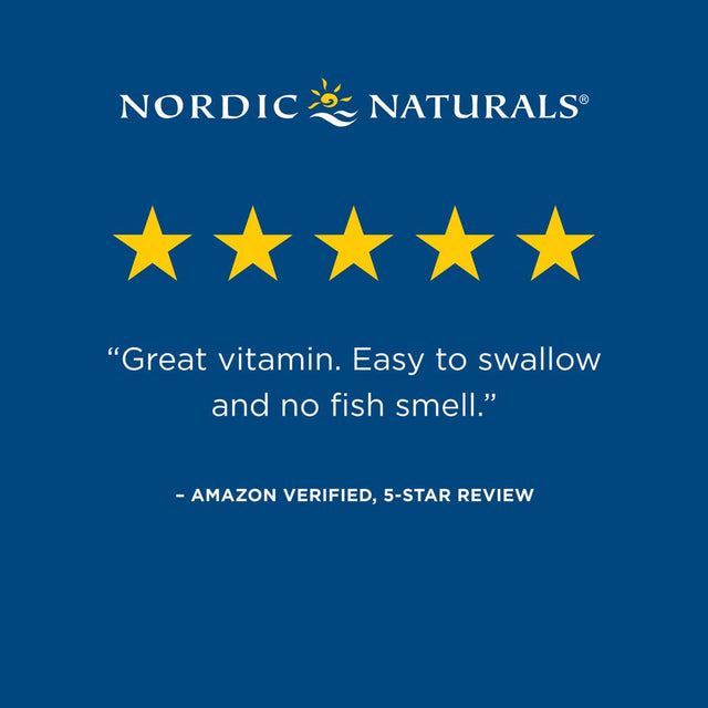 Nordic Naturals Omega-3D Softgels, EPA & DHA, Lemon, 60 Ct