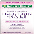 Nature'S Bounty Optimal Solutions Hair Skin & Nails Extra Strength, 150 Softgels, Multivitamin Supplement, with Antioxidants C & E