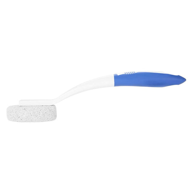 Long Handle Remove Dead Skin Cutin Foot Rasp File Foot Brush with Scrubbing Pumice Stone Foot Massage Cleaner for Wet Dry Feet Beauty Foot Care Tool