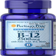 Puritan'S Pride Vitamin B-12 2500 Mcg Sublingual with Folic Acid, Vitamin B-6 and Biotin