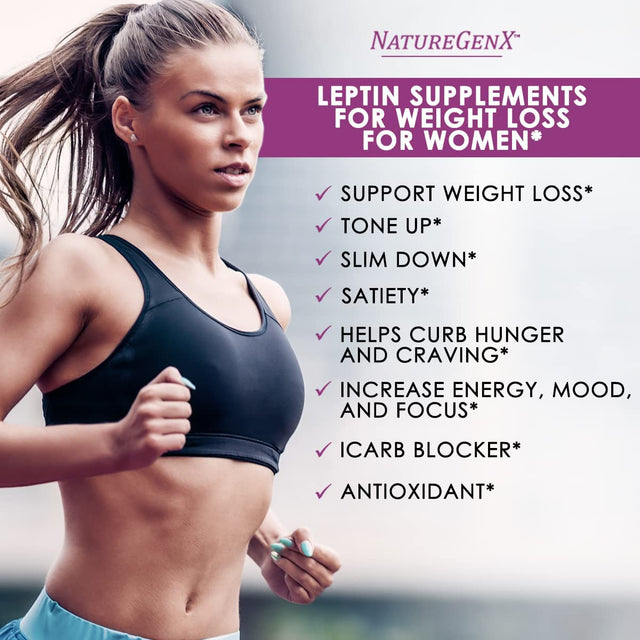 Leptinxt - Leptin Supplements for Weight Loss for Women - Extra Strength, Fat Burner - 60 Ct.