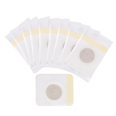 WALFRONT 10Pcs/Box Navel Slimming Patches, Women Weight Losing Fat Burning Navel Stick Adhesive Sheet Slim Patch Pads