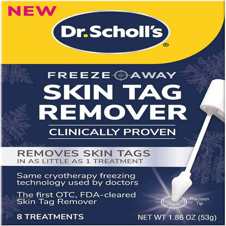 Dr. Scholl'S Freeze Away Skin Tag Remover (8 Ct) Removes Skin Tags, Fda-Cleared, Clinically Proven