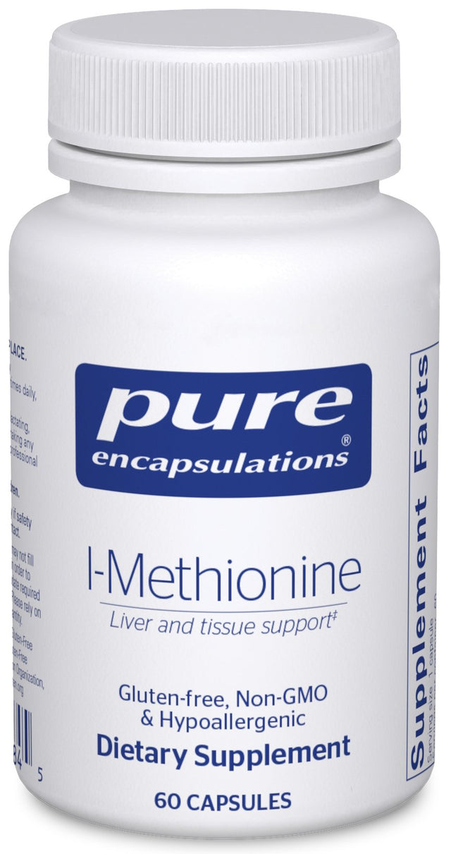 Pure Encapsulations L-Methionine | Glutathione and Amino Acid Supplement for Joints, Liver and Pancreas Support, Antioxidants, and Nervous System* | 60 Capsules