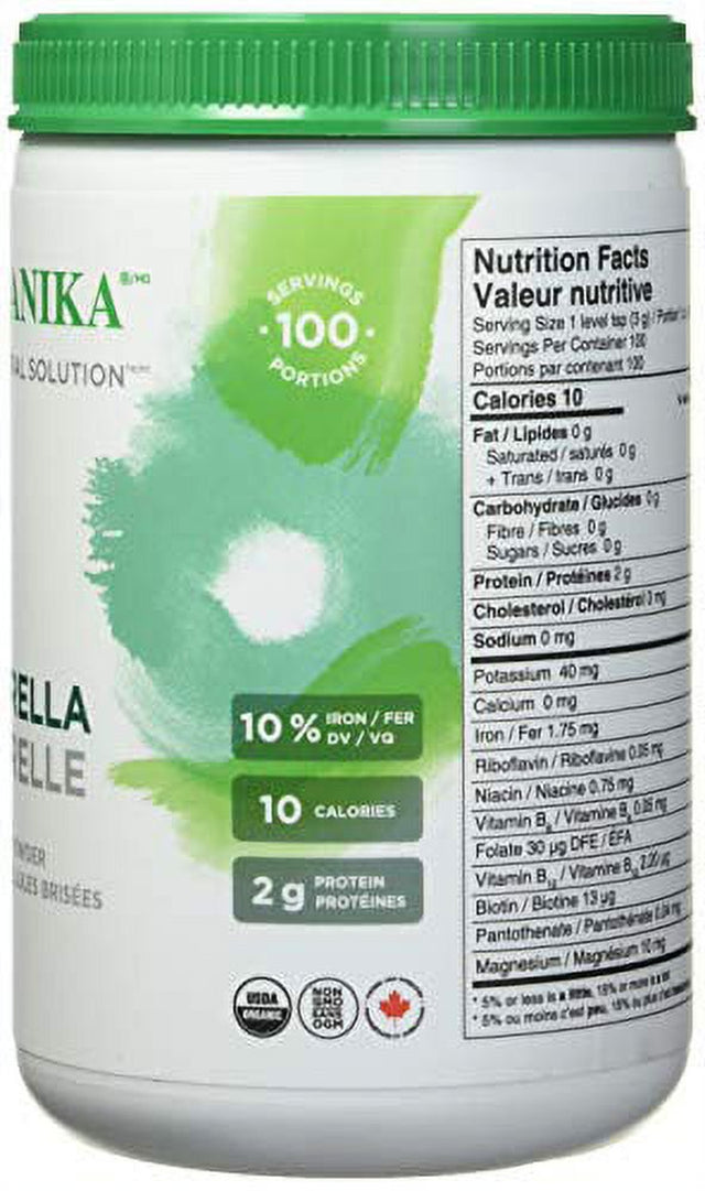 ORGANIKA Organic Chlorella Powder, 300 GR