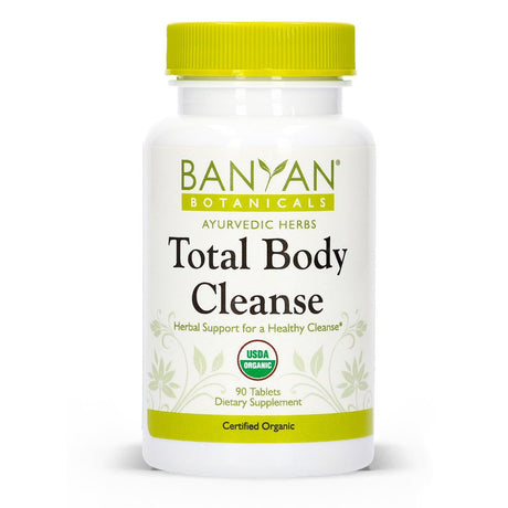 Banyan Botanicals Total Body Cleanse – Organic Detox Supplement with Amla & Manjistha – Supports Ayurvedic Cleanses, Detoxification, & Liver Function* – 90 Tablets – Non GMO Sustainably Sourced Vegan