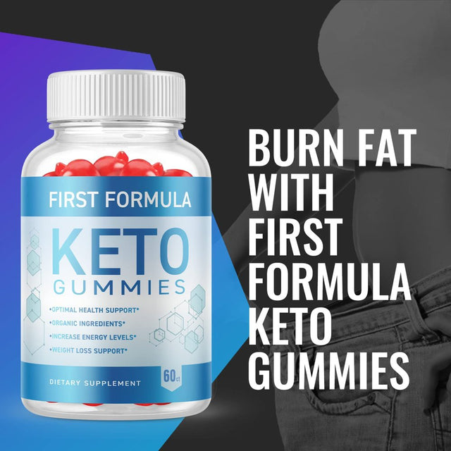 (5 Pack) First Formula Keto ACV Gummies - Supplement for Weight Loss - Energy & Focus Boosting Dietary Supplements for Weight Management & Metabolism - Fat Burn - 300 Gummies