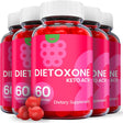 (5 Pack) Dietoxone Keto ACV Gummies - Supplement for Weight Loss - Energy & Focus Boosting Dietary Supplements for Weight Management & Metabolism - Fat Burn - 300 Gummies