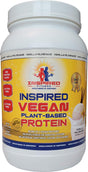 Inspired Vegan Vanilla Plant-Based Protein, 2Lb, 24G Protein