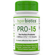 Hyperbiotics PRO-15 Probiotics - 60 Daily Time Release Pearls - 15X More Effective than Probiotic Capsules with Patented Delivery Technology - Easy to Swallow Probiotic Supplement