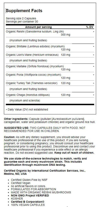 New Chapter Lifeshield Immune Support Capsules, 60 Ct