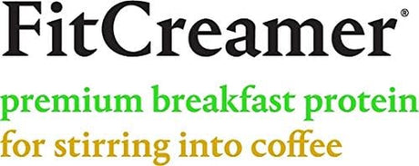 1Pack - Premium Coffee Creamer Protein for Stirring into Coffee or Juice with High Protein, High Fiber, All Natural Dissolving Crema with Essence of Vanilla Bean and Caramel