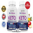 (2 Pack) Bio Science Keto ACV MAX Pills 1675Mg Dietary Supplement 120 Capsules