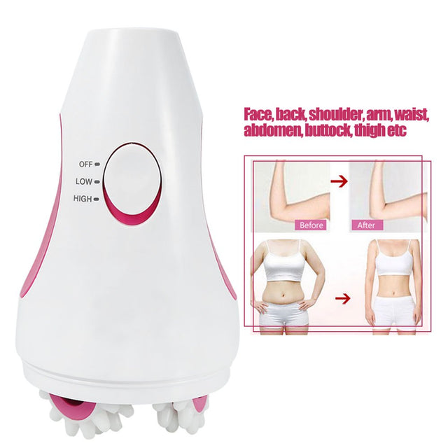 Zaqw WALFRONT 3D Electric Beauty Body Slim Machine Vibration Fat Burnt anti Cellulite Massager, Body Slim Massager, Vibration Body Massager