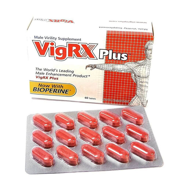 Vigrx plus - 3 Month Supply - 60 Capsules Each; Oral Herbal Supplement