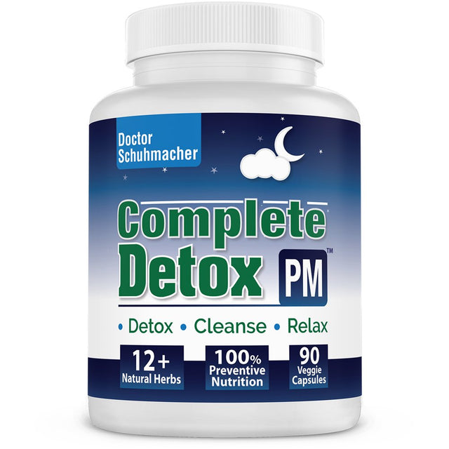 Longevity Complete Detox PM: Gentle Whole Body Detox to Boost Health & Rejuvenate Overnight