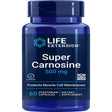 Life Extension Super Carnosine, 500Mg - Vitamin B1 & Antioxidant for Muscle Recovery Support - Gluten-Free, Non-Gmo - 60 Vegetarian Capsules